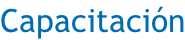 Capacitación